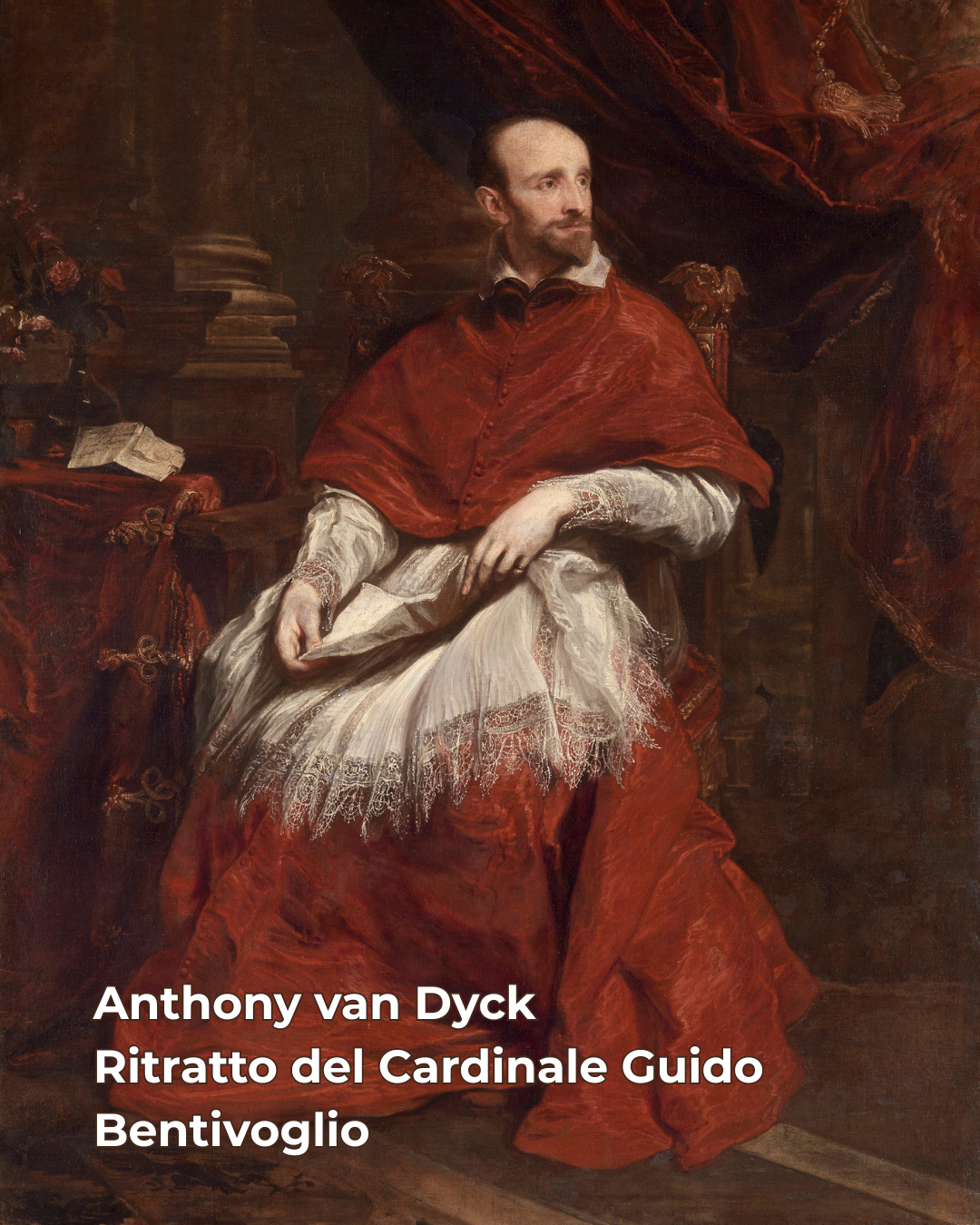 van Dick - ritratto del cardinale Guido Bentivoglioi